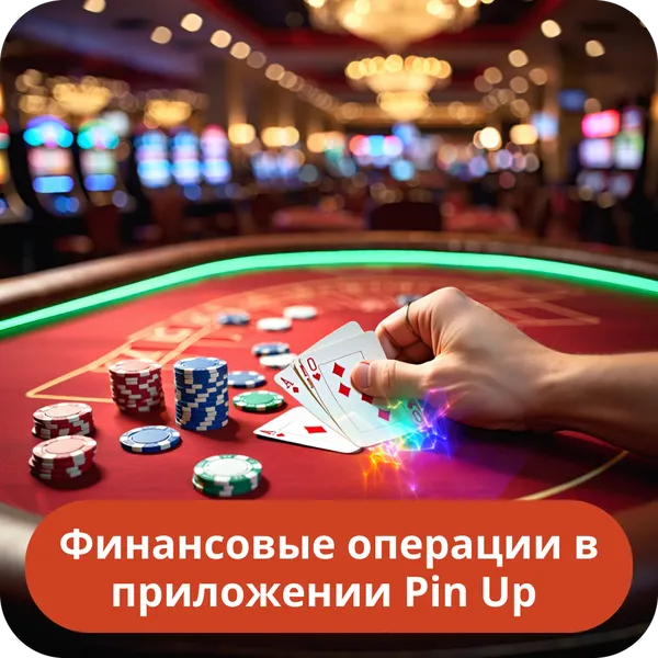 Финансовые операции в приложении Pin Up