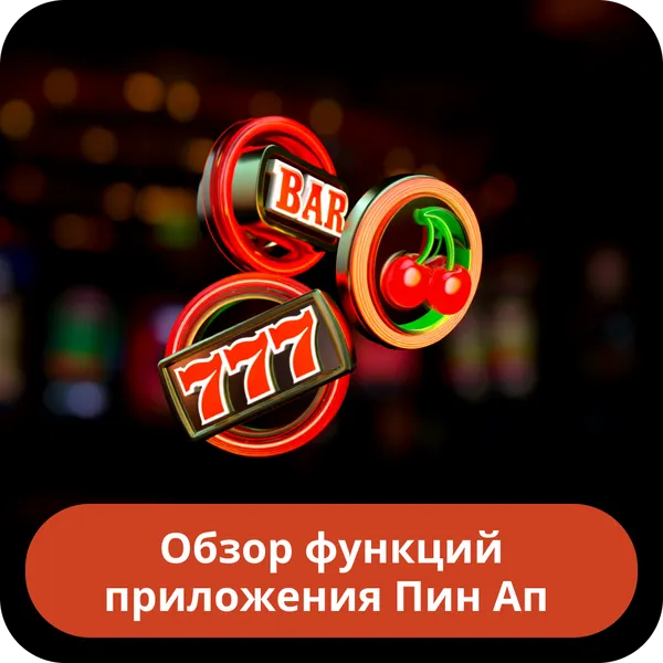 Обзор функций приложения Пин Ап